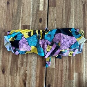 Disney Tim Burton Nightmare before Christmas Bikini TOP ONLY. Women’s XL